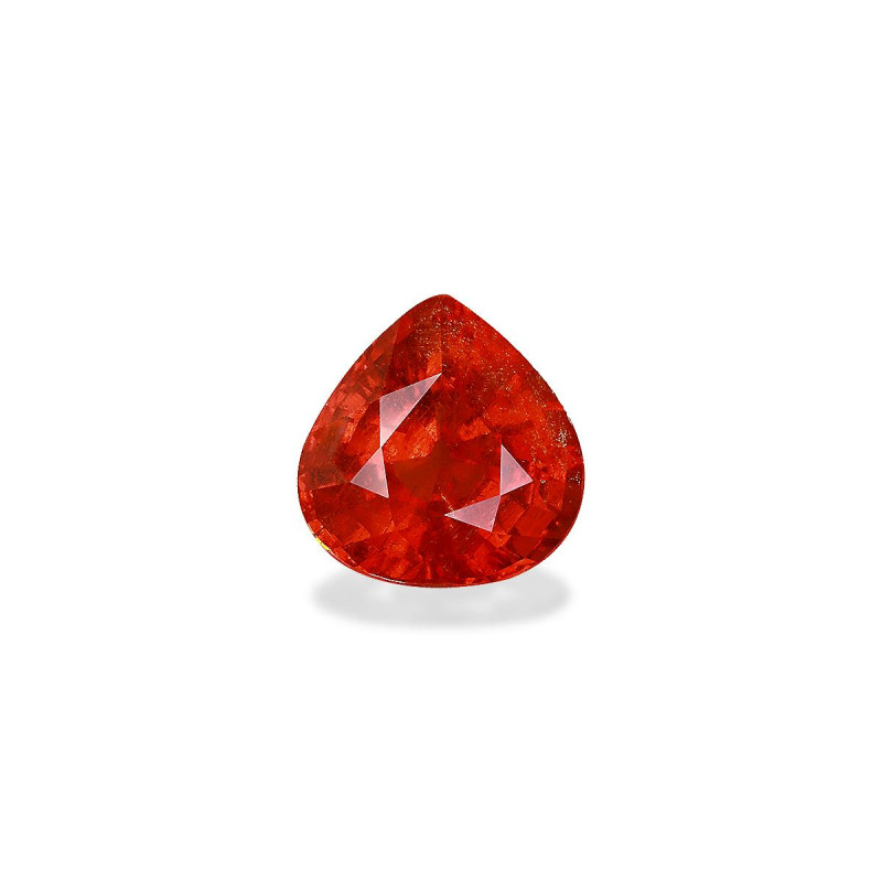 spessartite taille Poire Orange 27.99 carats