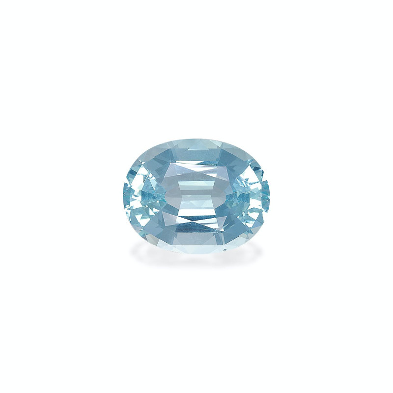 Aigue-Marine taille OVALE Bleu Ciel 36.82 carats