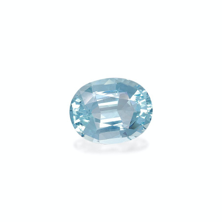 Aguamarina taille OVALE Bleu Ciel 36.82 carats