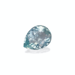 Hemelblauwe peervormige Aquamarijn van 12,89 karaat