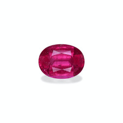 OVAL-cut Rubellite...