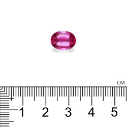 روبيليت الحجم بيضاوي Pink 8.23 