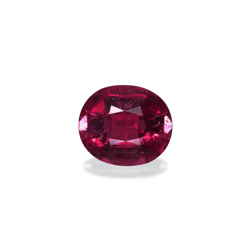 红碧榴石 taille 椭圆形 樱桃红 7.91 carats