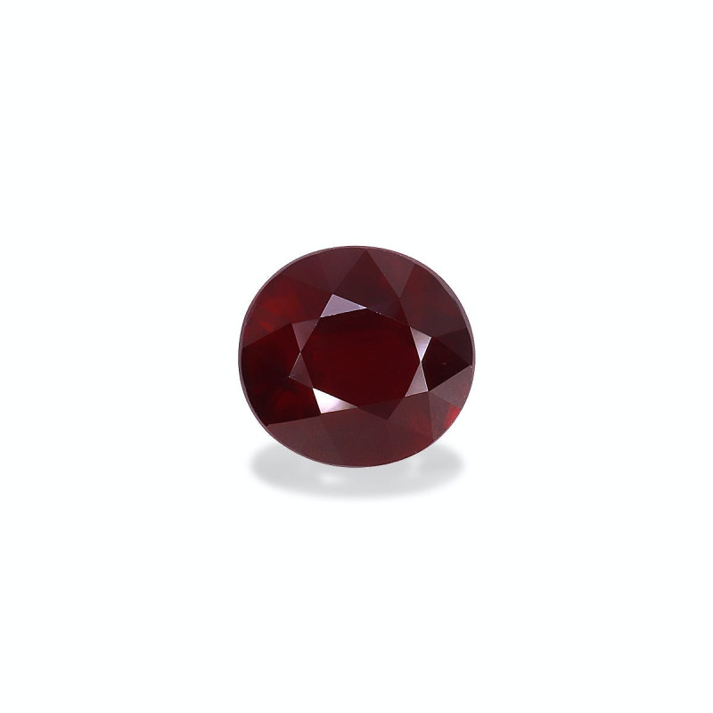 Rubis du Mozambique taille OVALE Rouge 2.69 carats