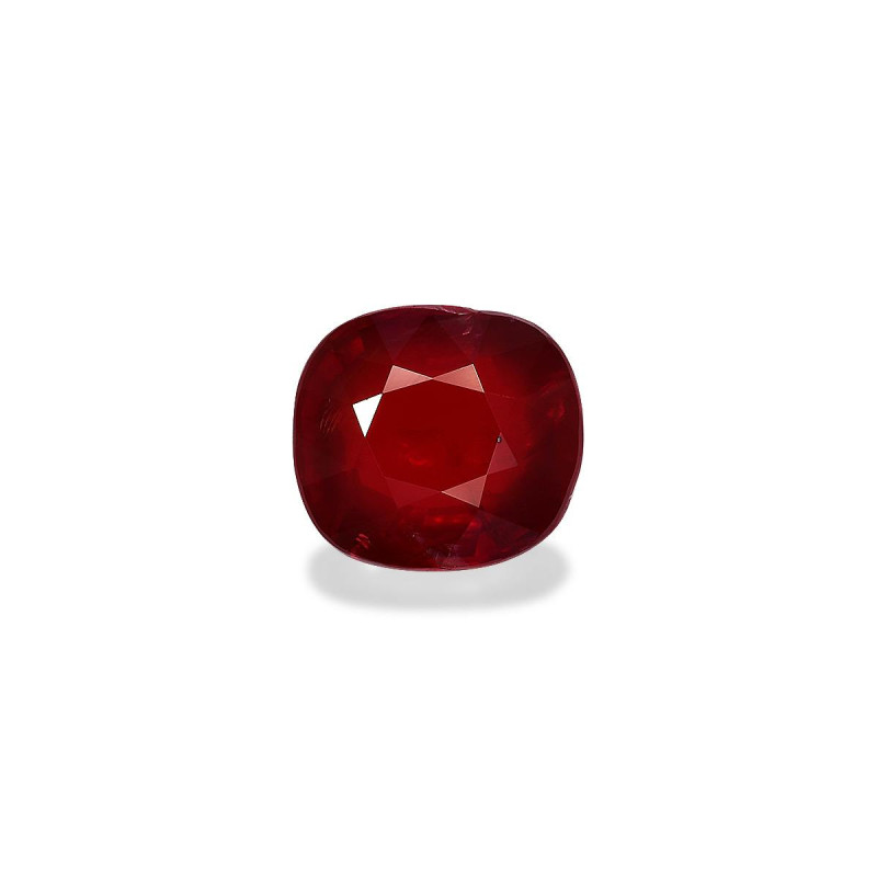 Rubis du Mozambique taille COUSSIN Rouge 3.01 carats
