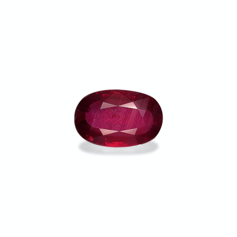 Rubis du Mozambique taille OVALE Rouge 3.00 carats