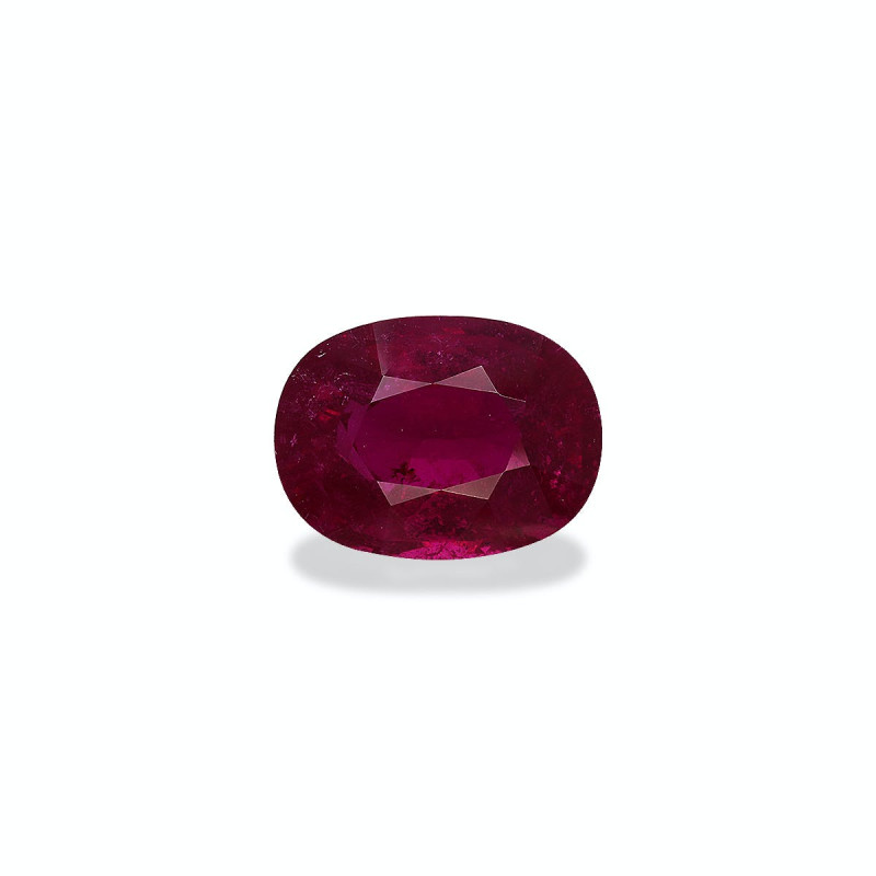 OVAL-cut Rubellite Tourmaline Red 10.91 carats