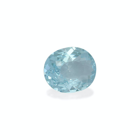 OVAL-cut Aquamarine Sky Blue 3.86 carats