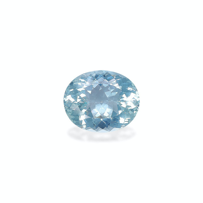 OVAL-cut Aquamarine Sky Blue 103.59 carats