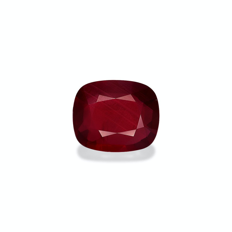 Rubis du Mozambique taille COUSSIN Rouge 3.04 carats