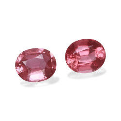 Ovale geslepen rozenhout roze toermalijn van 9.00 karaat