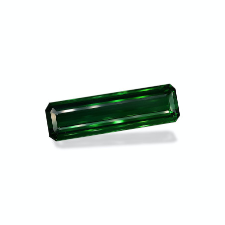 RECTANGULAR-cut Green Tourmaline Basil Green 42.05 carats