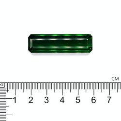 Rechthoekig geslepen Basil Green Toermalijn van 42,05 karaat