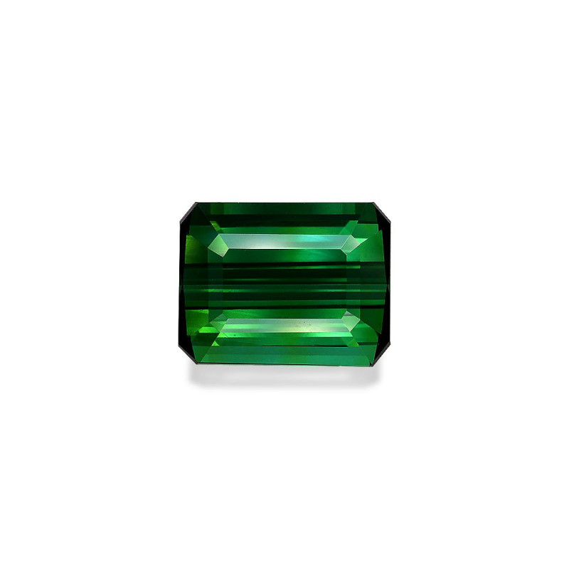 Tourmaline Verte taille RECTANGULARE Basil Green 10.68 carats