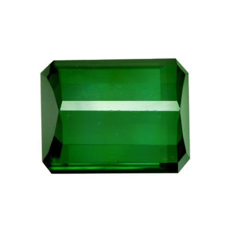 RECTANGULAR-cut Green Tourmaline Basil Green 10.68 carats