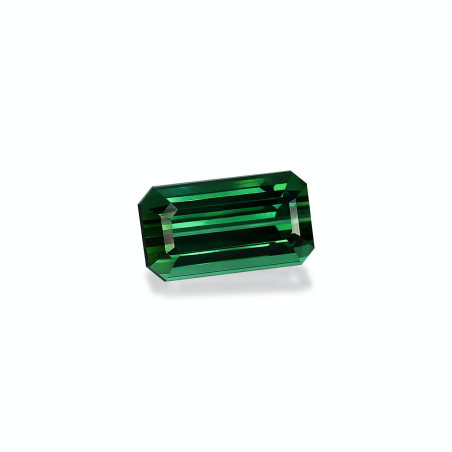 RECTANGULAR-cut Blue Tourmaline Teal Blue 15.42 carats