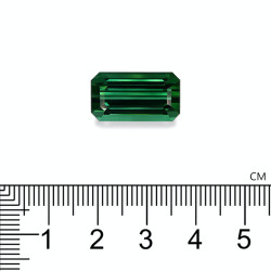 Rechthoekig geslepen Blauwe Toermalijn Teal Blue 15,64 karaat