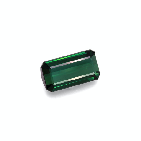Turmalina Verde taille RECTANGULARE Basil Green 14.66 carats
