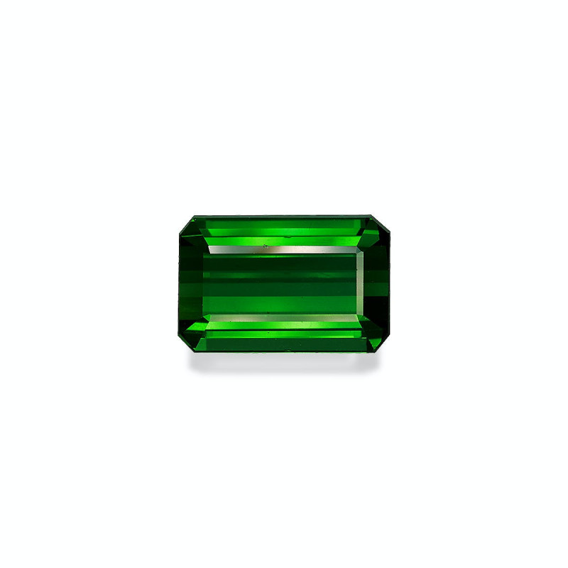 Tourmaline Verte taille RECTANGULARE Basil Green 16.01 carats