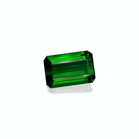 Turmalina Verde taille RECTANGULARE Basil Green 15.73 carats