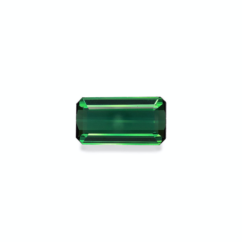 RECTANGULAR-cut Green Tourmaline Green 8.79 carats