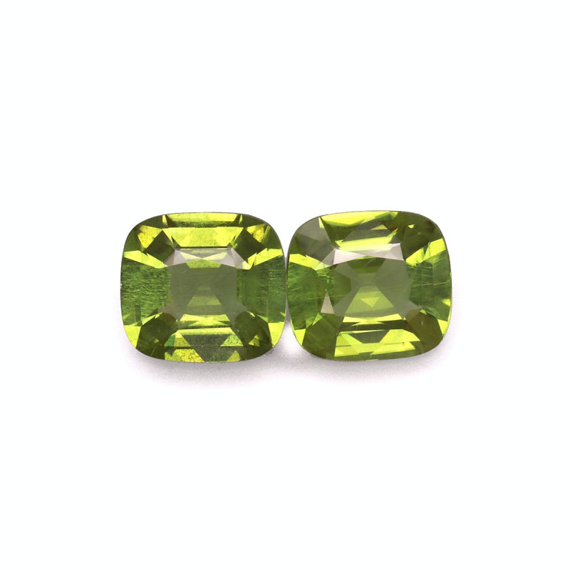 Peridot lengte KISSEN Pistaziengrün 7.94 karaten