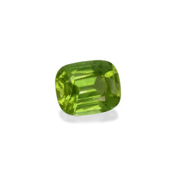 Peridot kussenmaat Pistachegroen 5,89 karaat