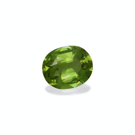 橄榄石 taille 椭圆形 开心果绿 4.62 carats