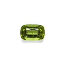 橄榄石 taille 靠垫 青柠绿 4.77 carats