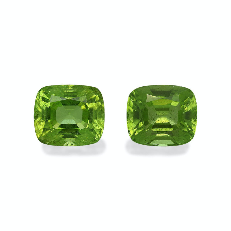 CUSHION-cut Peridot Green 12.70 carats