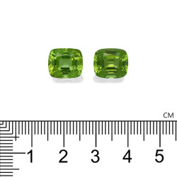 Kussen geslepen Peridot Groen 12.70 karaat