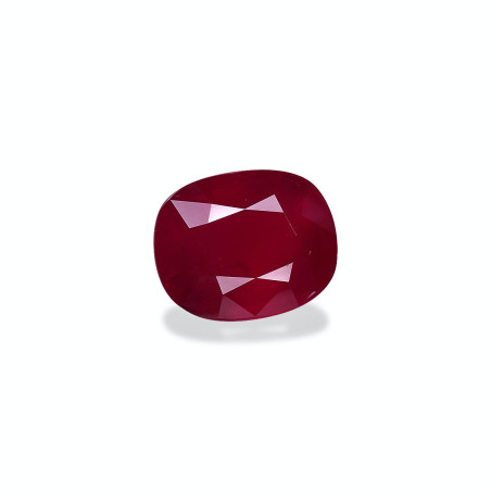 Rub&iacute;es de Mozambique taille OVALE Rojo 4.01 carats