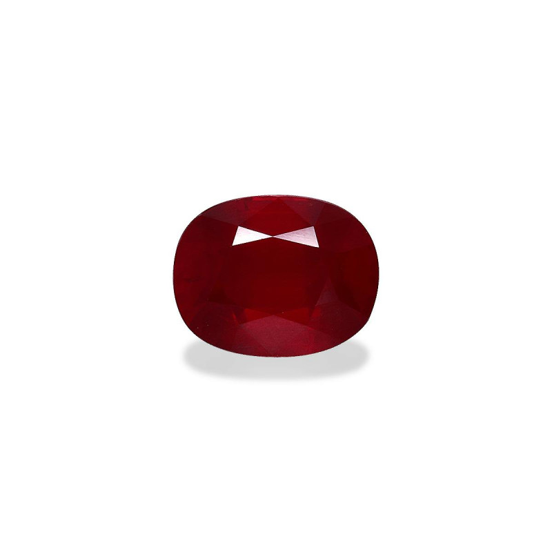 OVAL-cut Mozambique Ruby Red 4.02 carats