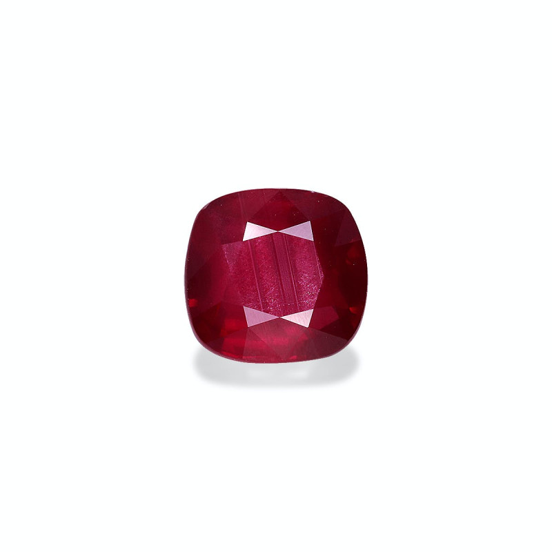 Rubis du Mozambique taille COUSSIN Rouge 5.01 carats