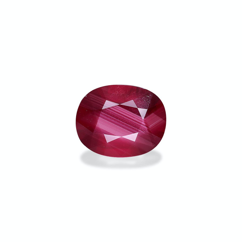 OVAL-cut Mozambique Ruby Red 5.16 carats