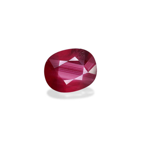 OVAL-cut Mozambique Ruby Red 5.16 carats