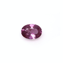 OVAL-cut pink spinel Fuscia...