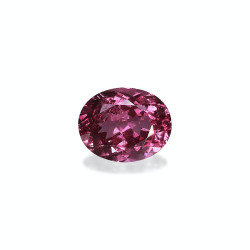 OVAL-cut pink spinel Fuscia...