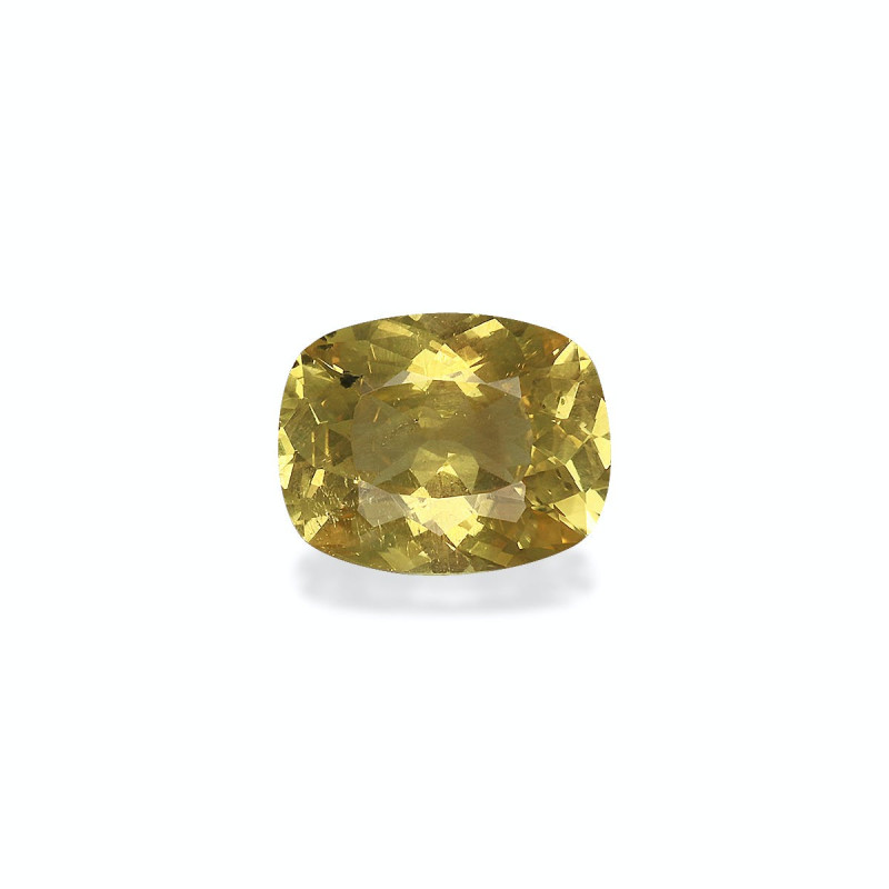 CUSHION-cut Chrysoberyl Lemon Yellow 2.94 carats