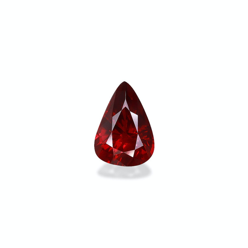 Rubis du Mozambique taille Poire Rouge 1.92 carats