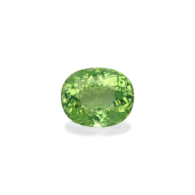 OVAL-cut Green Tourmaline Lime Green 45.70 carats