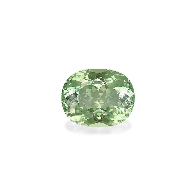 Tourmaline Verte taille OVALE Vert Pâle 24.60 carats
