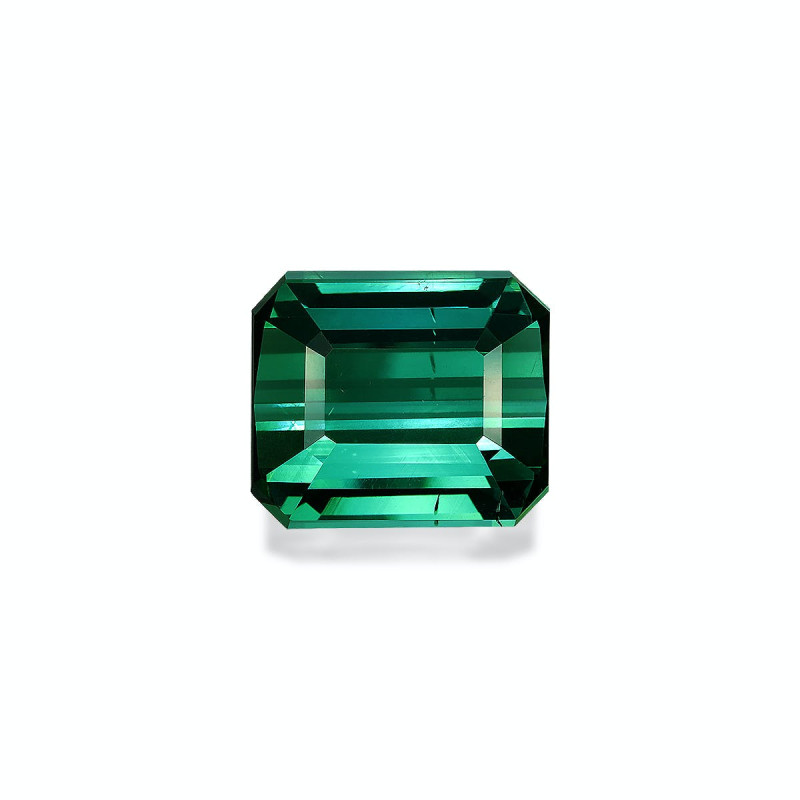 Tourmaline Verte taille RECTANGULARE Basil Green 11.91 carats