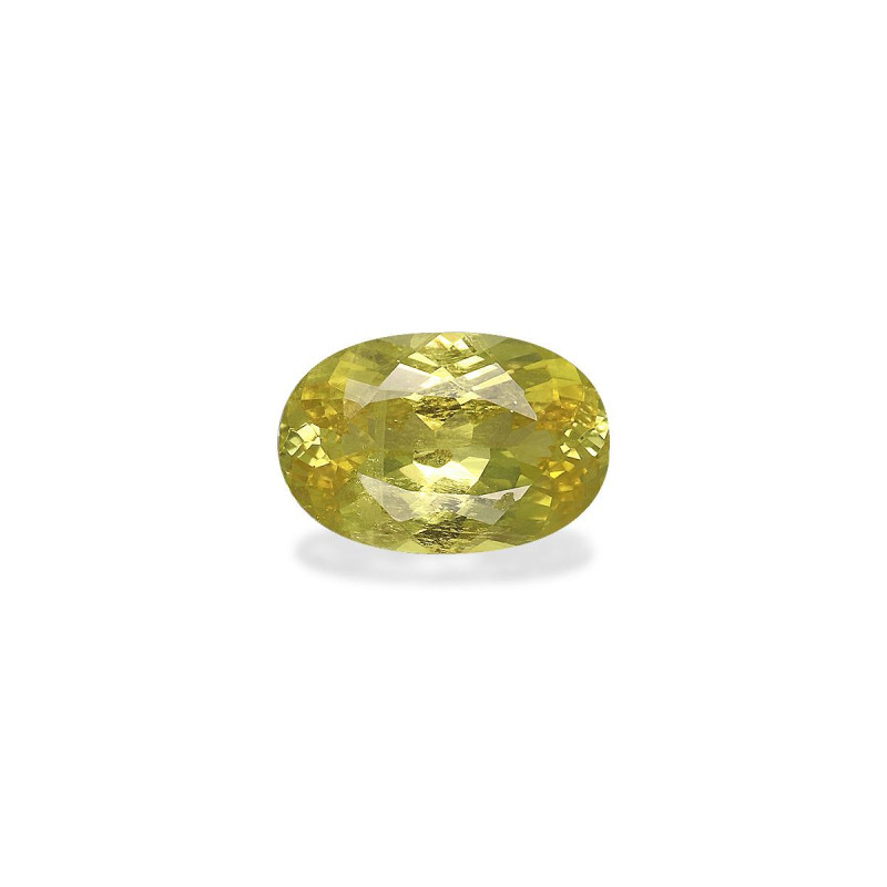 OVAL-cut Chrysoberyl Lemon Yellow 2.32 carats