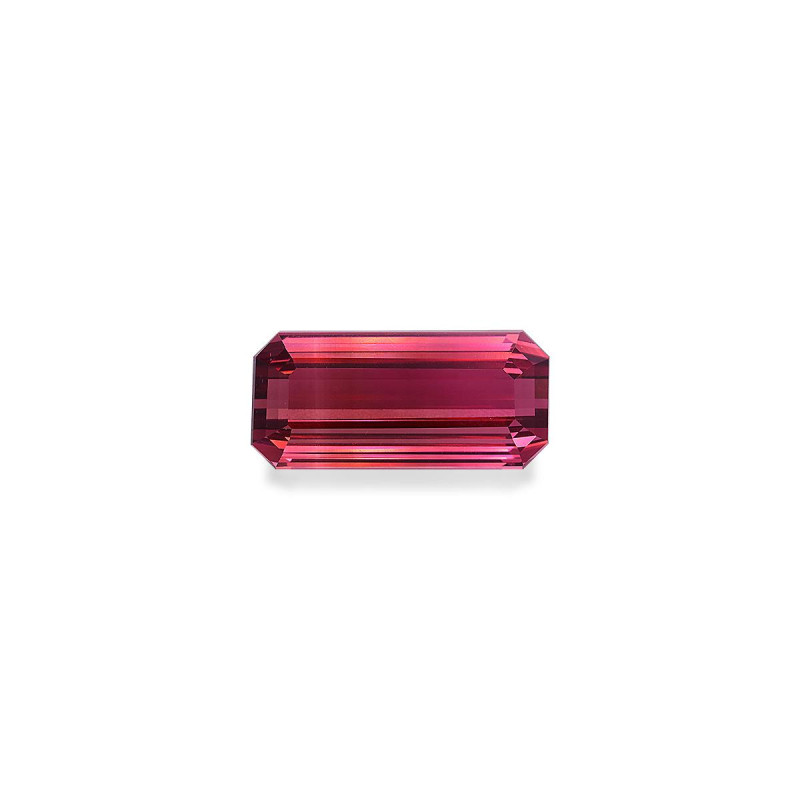 RECTANGULAR-cut Pink Tourmaline Rosewood Pink 21.67 carats