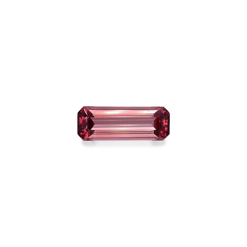粉红碧玺 taille 矩形的 紫红色粉红 13.37 carats