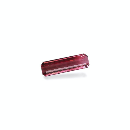 RECTANGULAR-cut Pink Tourmaline Rosewood Pink 41.60 carats
