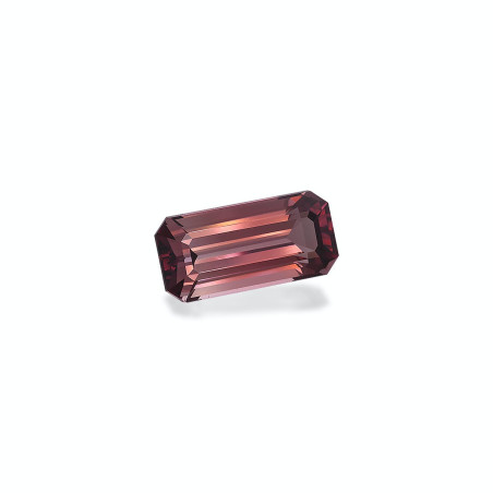 RECTANGULAR-cut Pink Tourmaline Rosewood Pink 31.79 carats