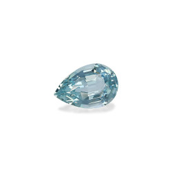 Hemelblauwe peervormige Aquamarijn van 9,58 karaat