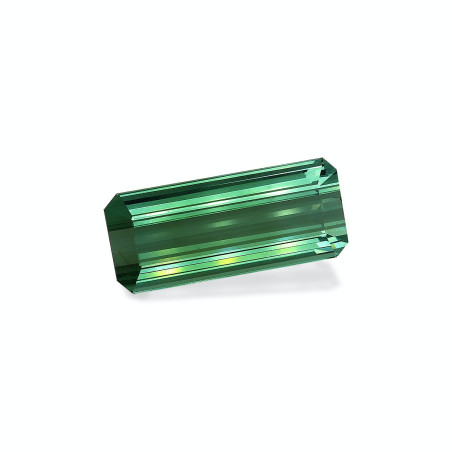 Turmalina Verde taille COUSSIN Cotton Green 26.74 carats